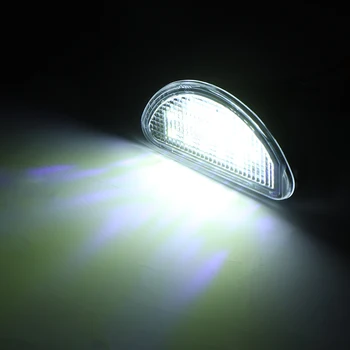 Mayitr 2pcs LED Avto Auto Številko Licence Ploščo Lučka Lučka Bela, Primerni Za Toyota Aygo MK I 2005-Pribor Deli