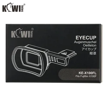 Mehke Silikonske Kamere Iskalo Okularja Black Nadgradnjo Eyecup za Fujifilm X100F Fuji X 100F Oko Kamere Skodelico Z Vročo Pokrov nastavka za bliskavico
