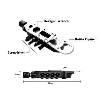 Mini Prenosni Izvijač Večnamensko Trajno Popravilo Orodja z LED Luči Izvijač-30