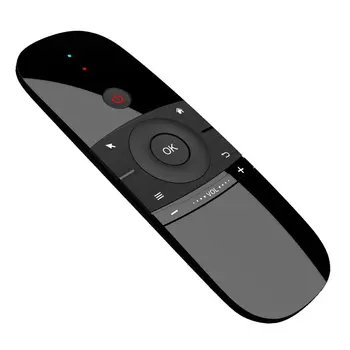 Mini Zraka Miško W1 Brezžično Tipkovnico 2.4 G Omeniti Zaznavanje Letenje Zraka Miško Za 9.0 8.1 Android TV Box/PC/TV Prenosni Mini