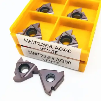 MMT MMT22ER AG60 VP15TF visoke kakovosti nit orodje za struženje kovin, orodje za struženje CNC struženje orodje 22ER AG60 stružnica karbida vstavite