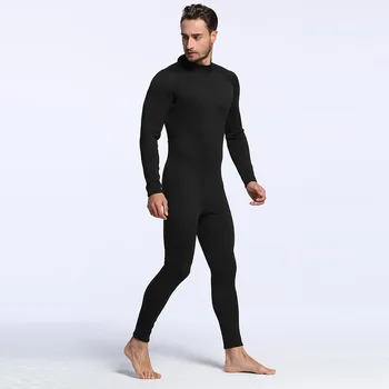 Moda 3MM Neoprena Potapljaško Obleko UPF 50+ Zaščite za Celotno Telo, En Kos Dolg Rokav Vdih Spearfishing Podvodni mokra Obleka