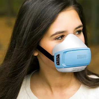 Moda Anti-Fog Meglica Zaščitna Dustproof Jahanje Električni Masko netkane Tkanine mascarillas Varnost Inteligentne Elektronske Masko