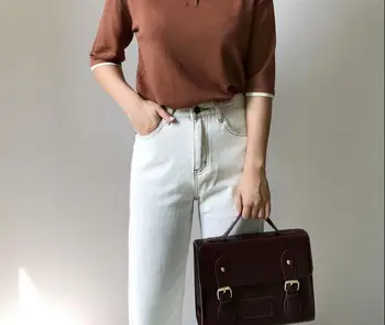 Moda za ženske majhno torbico vintage ženski priložnostne ramenski messenger bag dekle vrečko urad GUODE78