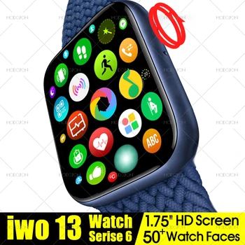 MODOSON Pametno Gledati iwo 13 Serije 6 1.75 palčni Full Zaslon Bluetooth Klic Smartwatch W56 PK iwo 14 15 16 Za Apple iphone Android