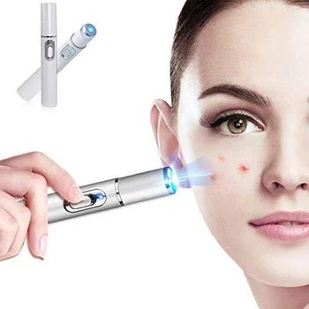 Modra Svetloba Zdravljenje Scar Laser Gubam Odstranitev Medicinske Mehko Zdravljenje Pen Naprave, Lepota obraza za nego kože, ki kožo zaostrovanje Najnovejši