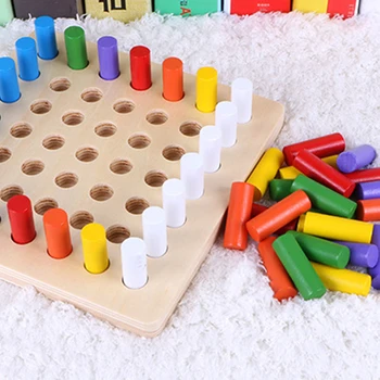 Montessori Materiali Igrače Izobraževalne Igre Valj Vtičnico Lesenih Blokov Matematiko Igrače Otroci Zgodaj Izobraževalne Igrače