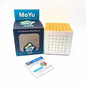 Moyu Meilong 7x7x7 magic puzzle cubo 7x7x7 Magic Cube MEILONG 7x7x7 Hitrost Kocka Moyu 7x7 cubo čarobno 7x7x7 ragdoll seveda