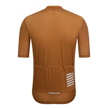 Moški Kolesarski Dres 2020 Rjave barve Poletje Kratek Rokav Kolesarski Dres Dihanje Hitro Suhe MTB Cestno Kolo Jersey Ciclismo