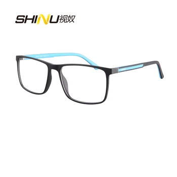 Moških Branje Očala Proti Modra blokiranje Progresivna Multifokalna Bralec TR90 Okvir spomladanski tečaj lupo leesbril gafas presbicia