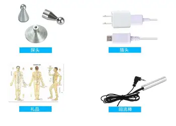 Multi-funkcijo Ročni acupoint pero DESET Točke Detektor z Digitalnim prikazom Elektro Akupunktura Točke Mišični Stimulator naprave
