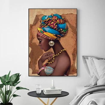 MUTU Slikarstvo Brez Okvirja Afriške Wall Art Eno Slike Za Steno dnevne Sobe Platno Sodobne hiše Visoke kakovosti Plakatov in Fotografij