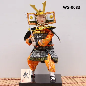 MYBLUE 30 cm Kawaii Japonski Samuraji S Katana Meč Ninja Kiparstvo Japonski Hiši Figur Doma Soba Dekoracijo Dodatki