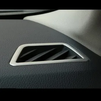 Nadzorna plošča klimatske naprave Vtičnico Okvir Okrasni Pokrov Trim Za BMW serije 5 F10 525 520 2011-17 iz Nerjavečega Jekla Avto Styling