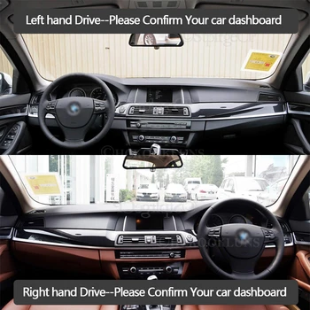 Nadzorna plošča Pokrov Zaščitni Ploščici za BMW Serije 5 F10 2010~2016 520i 525i 530i 535i Pribor, Armatura Odbor Dežnik Preprogo Anti-UV
