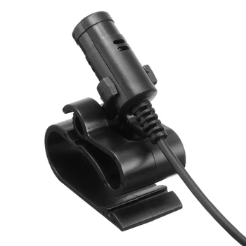 Najnovejši 2,5 mm Avto Mikrofon Mic Black 50Hz-20KHz Zunanji Mikrofoni Za Pioneer Avtomobilski Stereo Radijski Sprejemnik Mayitr