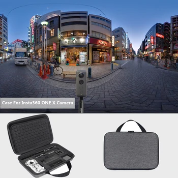 Najnovejši EVA Trdi kovček za Insta360 ONE X 360 delovanje Fotoaparata in Pribor, Zaščitna Škatla za Shranjevanje Prenosna Torba