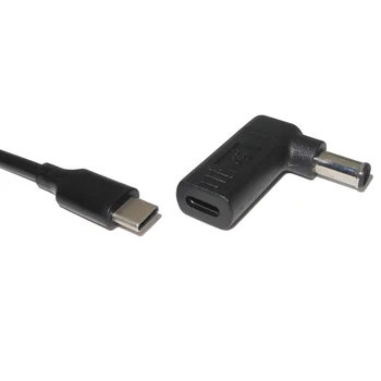 Napajalni Adapter Pretvornik USB Tip C Ženski 6.0x4.4 mm 6.5*4.4 mm Moški Dc Priključek Jack Nasvet za Sony Viao Prenosni Polnilec