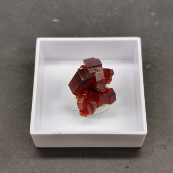 Naravni Vanadinite mineralnih vzorcu quartz crystal odvzem Kamni in kristali polje velikost 28 mm