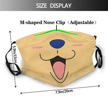 Nasmeh Chopper Stroj Usta Masko Enem Kosu Monkey D. Luffy Anime Večkratno Uporabo Maske Z Filtri Proti Meglica Masko