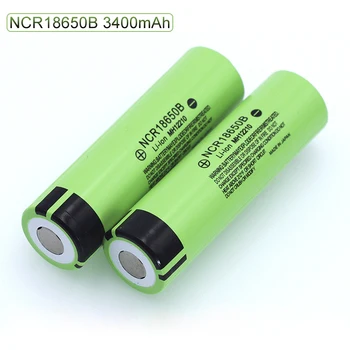 NCR18650B 18650 Baterijo 3,7 V 3400mAh Li-ionska Akumulatorska Baterija za Svetilko Moči Banke ročna Orodja Baklo 18650 Baterije