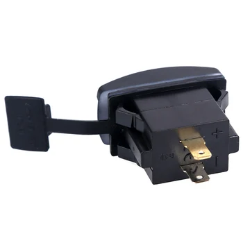 Nepremočljiva Avto Dvojno USB-Vtičnico Avto Polnilnik za izmenični Tok 3.1 5V Izhod 12-24V LED Luč Za USB Mobilni Polnilnik Za Iphone 6 6S
