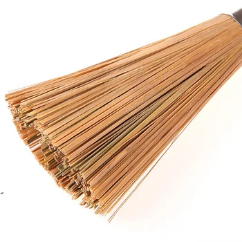 Non-stick olje bambusa vok krtačo kuhinjski lonec močno poliranje Odstranjevalec Rje scruber prah metlo čistilo v Gospodinjstvu za Čiščenje Orodja