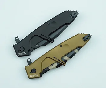 Nov Ekstremni RAZMERJE MF2 folding nož N690 rezilo aluminij zlitine ročaj prostem kampiranje preživetje kuhinjski nož nož za sadje EOS orodje