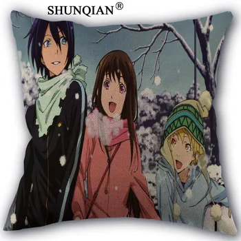 Nov Prihod Noragami Anime po Meri bombaž Pillowcases zadrgo po Meri Vzglavnik Več Velikosti po Meri vaše slike darilo