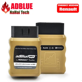 Nov Prihod Tovornjak AdblueOBD2 Emulator za RENAULT adblue/DEF Nox Emulator prek OBD2 Adblue OBD2 za Renault Diagnozo Orodje