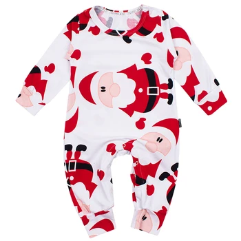 NOVA Božič Otroške igralne obleke Bombaž Novorojenčka Fantje Dekleta Oblačila za Malčke Baby Oblačila z Dolgimi Rokavi prostem Jumpsuit Božiček darilo