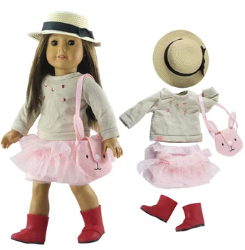 Nova Moda Lutka Obleko Obleko za 18 inch Ameriški Lutka Veliko Slog za Izbiro a06