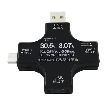 Nova posodobljena različica Type-C PD USB Tester Digitalni Voltmeter Ampermeter Napetosti In Toka Multi-Funkcijo Detektor
