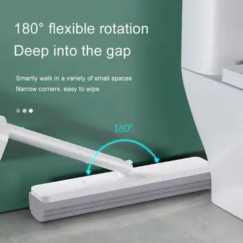 Nove Brezplačne Ročno Pranje Ravno Mop Močno Absorpcije Vode Leni 360 Rotacijski Čarobno Mop S Stiskanjem Floor Cleaner Gospodinjski Orodje