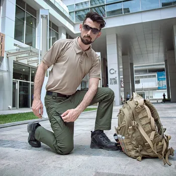 Nove Multi-žep za Moške Taktično Hlače na Prostem Usposabljanje za Boj proti Prikrivanje, Ohlapne Hlače Vojaški Kombinezon Plus Velikost Moške Dnu