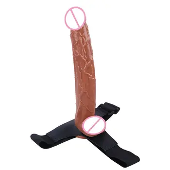 Nove Ogromne Realističen Dildo Trak na hlače Analni Dildo Sex Igrača za Ženske, Lezbijke, Velike Dick Penis priseska Strapon Odraslih Igrače
