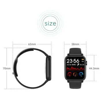 Nove Pametne Gledajo Ženske, Moške Smartwatch Za Android IOS Elektronika Pametna Ura Fitnes Tracker Silikonski Trak Smart-watch Ur
