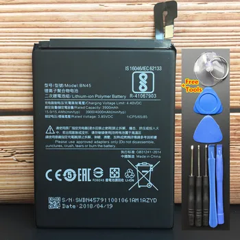 Novi Originalni Kakovosti 4000 mah Baterija BN45 Za Xiaomi Redmi Opomba 5 +Orodja