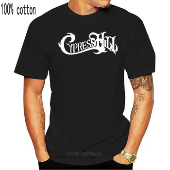 Novo Cypress Hill Rap Hip Hop Glasbe Logotip Moških, Črna Majica s kratkimi rokavi Velikosti S 3XL Bombaž Naravnost O-Vratu T Shirtt Rokav