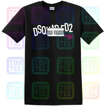 Novo DSQ2 Logotip moška T-Shirt Natisnjeni Tee Unisex Velikost: S-3Xl