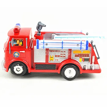 Novo GASILEC SAM Anime Igrača Tovornjak gasilsko Avto Otroci Igrače z Glasbo LED Luči Boy Toy Izobraževalne Elektronske Igrače Barvo Polje