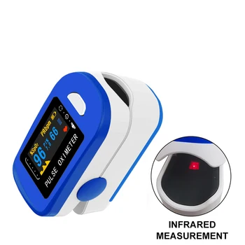 Novo Kisika v Krvi, Zaslon Digitalni Prsta Srčni utrip Spo2 PR Senzor Prst Oximeter Zdravstvenega Varstva Kisik Nasičenost Monitor