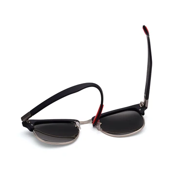 Novo polarizirana moška sončna očala UV400 kvadratnih pol kovinski okvir modne dame sončna očala blagovne znamke, modela očal vožnjo sončna očala