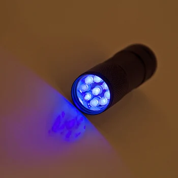Novo UV 9LED Scorpion Denar Detektor Lovec Finder Ultra Violet Blacklight Svetilko, Baklo Luči Lučka TE889