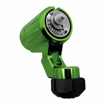 Novo! Visoka Kakovost Zelena Nastavljiv Hod Direct Drive Rotacijski Tattoo Stroj Brezplačno RCA Kabel Za Tatoo Ponudbe