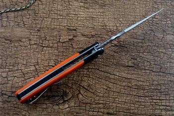 Nož TS127 14C28N Rezilo G10 Ročaj Zložljiv Žepni Nož za Taktično Lov na Prostem EOS Orodje, Kroglični Ležaj TWOSUN blagovne Znamke