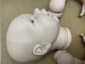 NPK ponovno rojstvo Dojenčka Lutka Plesni DIY Unpainted Lutka Kit Prerojeni silikonski vinil rodi punčko del pribor