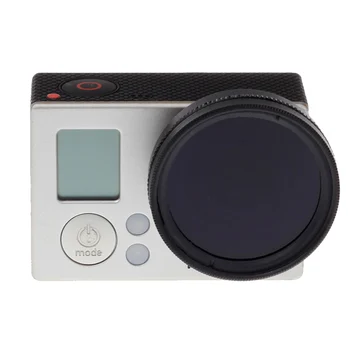 NS 37 mm Premer Split CPL Filter za Gopro Hero 4 3+ Akcijski Fotoaparat z Pokrovček Objektiva Go pro Pribor