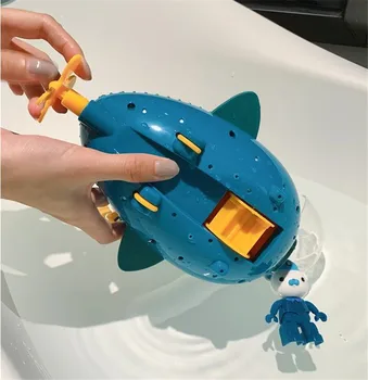 Octonauts Podmornica Igrača Luč za Ribe Čoln Slika Model Lutka Otrok Darilo za Rojstni dan