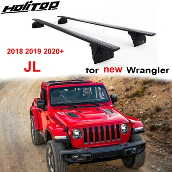 OE strešni prtljažnik strešni železniškega strehi bar križ bar za Jeep Wrangler JL 2018 2019 2020,prvotno zasnovo,ki jih znane tovarne